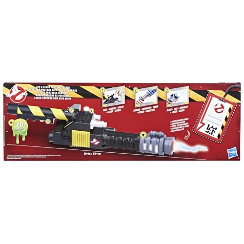 Ghostbusters Zap & Blast Proton Blaster Interactive Toy, Toys for Role Play, Toys for Kids, Ages 5+