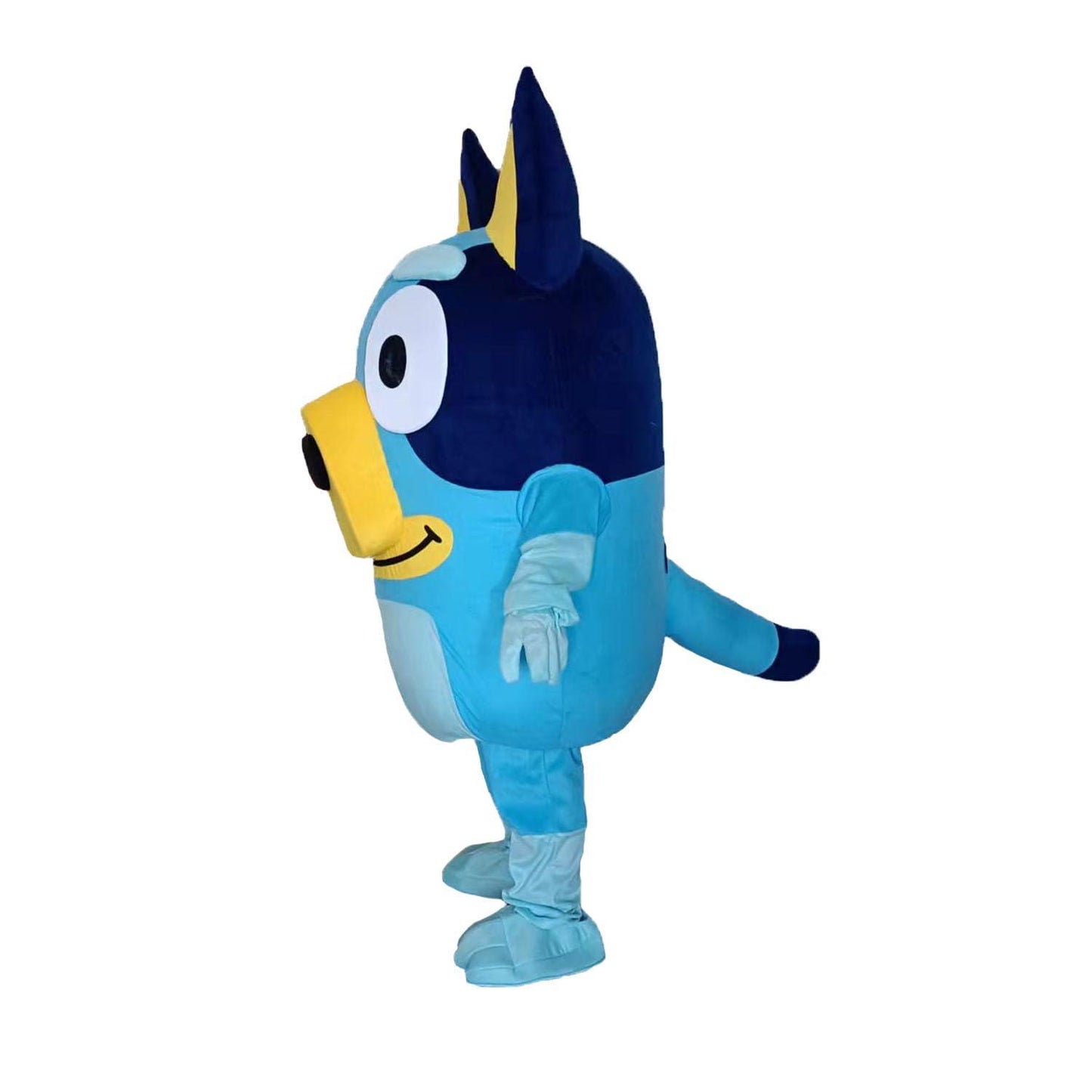 Benks Blue Dog Mascot Costume Heeler Fancy Dress Halloween Anime Cosplay Clothing Birthday Party Decoration Props (Blue) - Law of Apparel