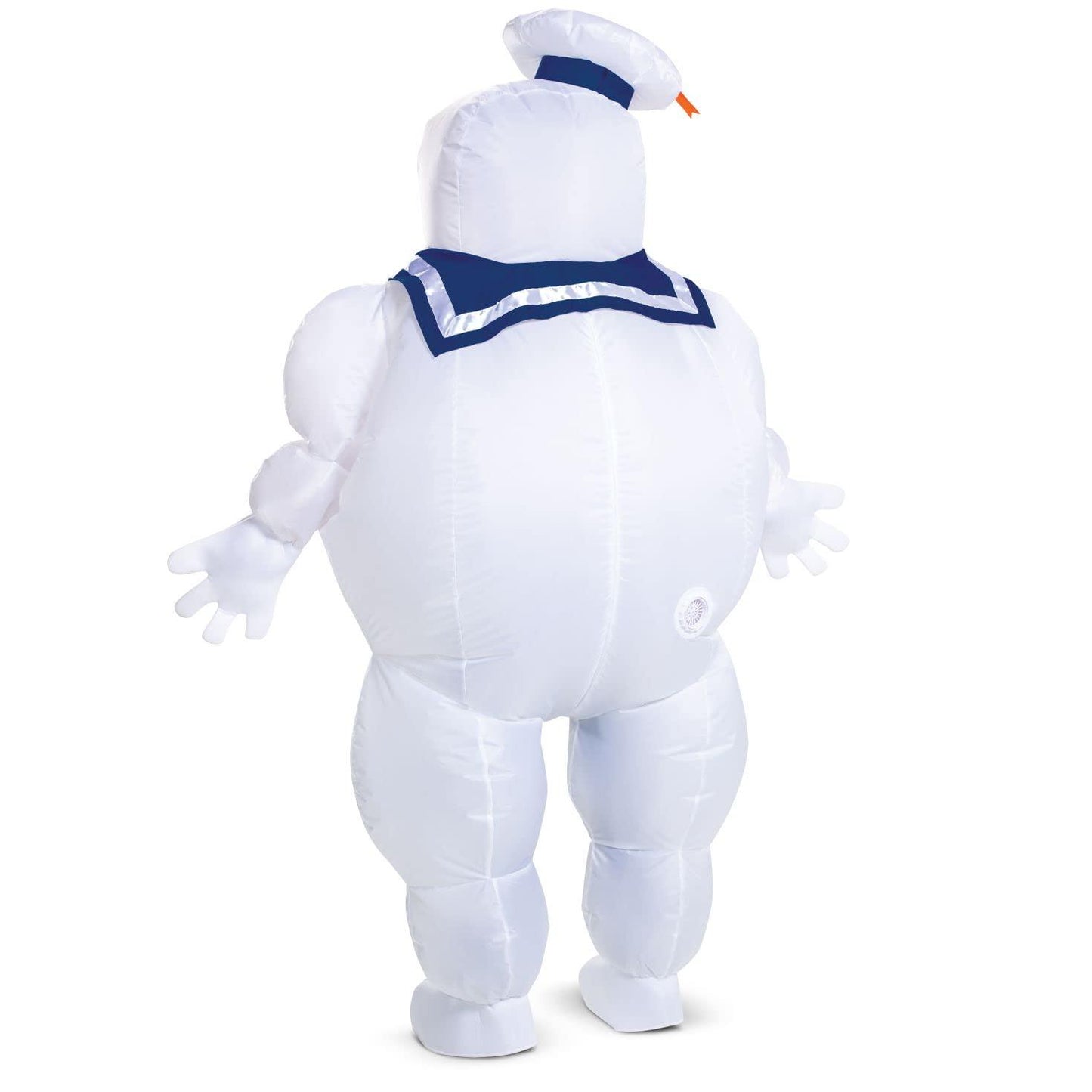 Disguise Inflatable Stay Puft Marshmallow Man Costume, Official Ghostbusters Afterlife Movie Fan Operated Blow Up Suit, Multicolored, One Size (up to 42-46) - Law of Apparel