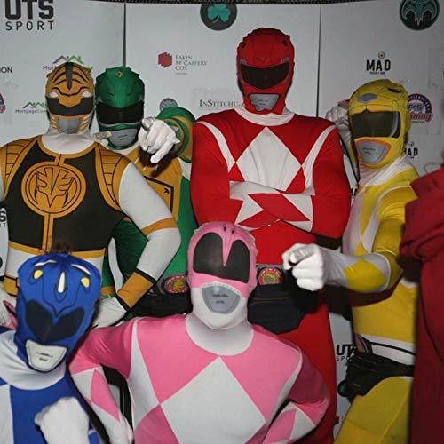 Morphsuits Men's Power Rangers, Yellow, Medium - Law of Apparel