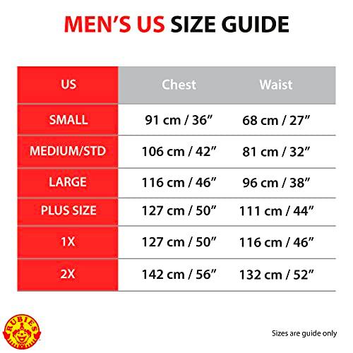 Rubie's unisex adult Rubie's Men's Marvel Universe Classic Muscle Chest Deadpool sized costumes, Red, Standard US - Law of Apparel
