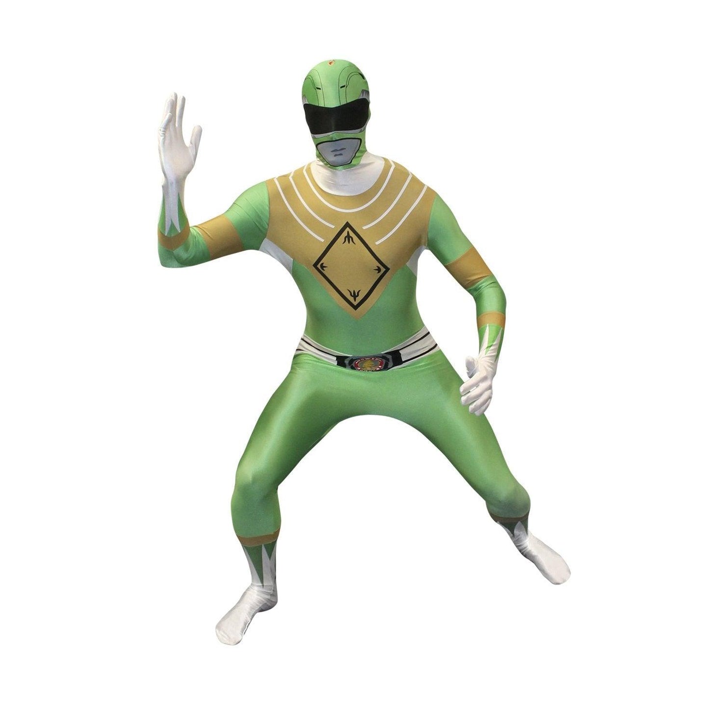 Morphsuits Men's Power Rangers, Green, X-Large - Law of Apparel