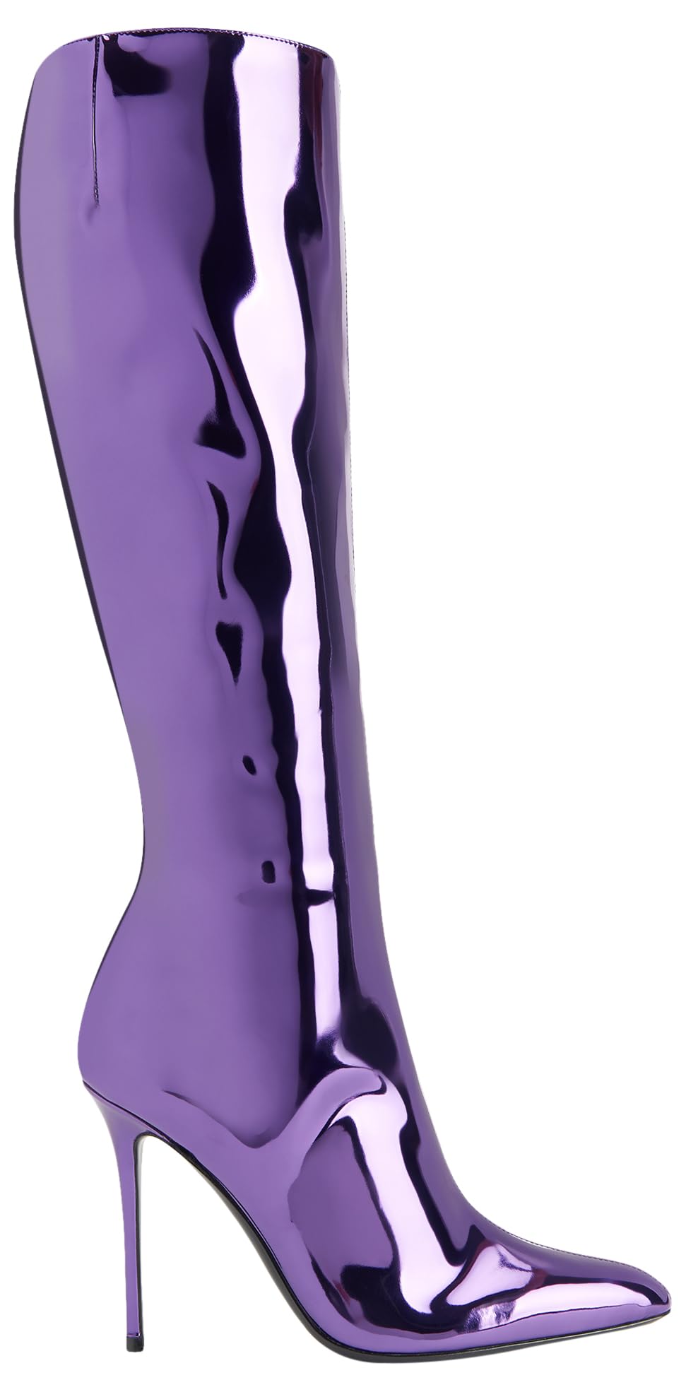 Giuseppe Zanotti, Brytta High Fabric Boots, 5, Silver