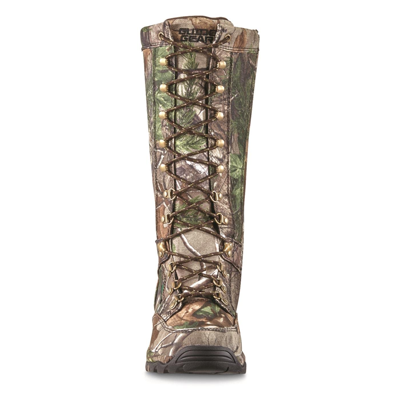 Guide Gear Men’s Nylon Rubber Snake Boots, Waterproof and Snake Proof Hunting Shoes RT Xtra Green 9.5D (Medium)