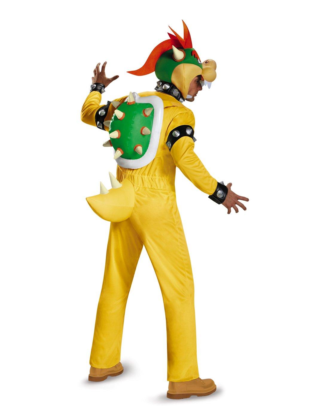 Disguise Men's Bowser Deluxe Adult Costume, Multi, X-Large - Law of Apparel