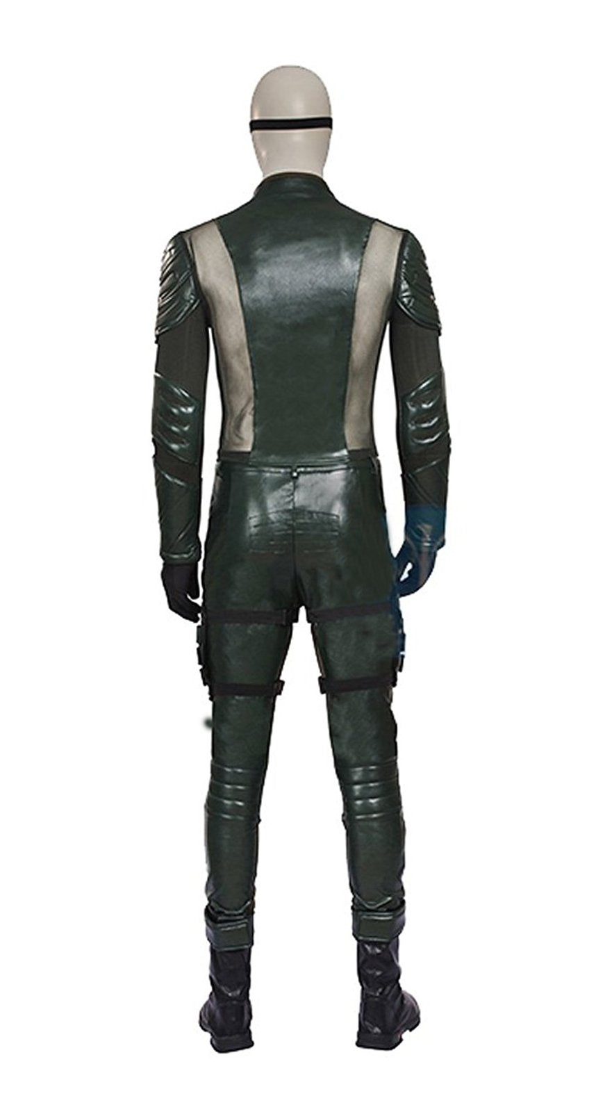 Very Last Shop Hot TV Series Men's Archer Green Costume with Accessories Men's Halloween Costume (US Men-L, Green)