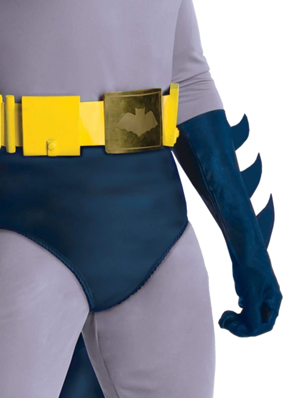Rubie's mens Grand Heritage Classic Tv Batman Circa 1966 Adult Sized Costumes, Blue/Gray, Standard US