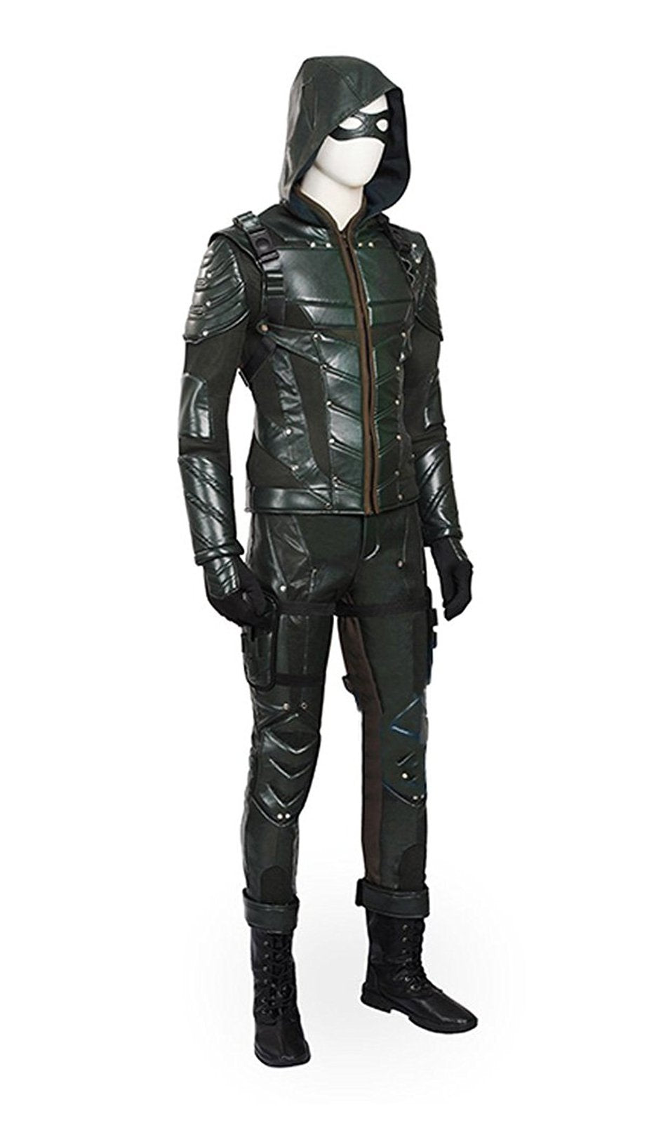 Very Last Shop Hot TV Series Men's Archer Green Costume with Accessories Men's Halloween Costume (US Men-L, Green)