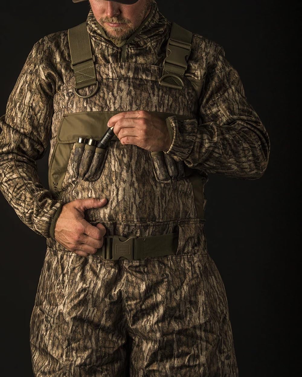 Banded Men's RedZone 3.0 Breathable Insulated Wader (8, Regular, Mossy Oak Bottomland)