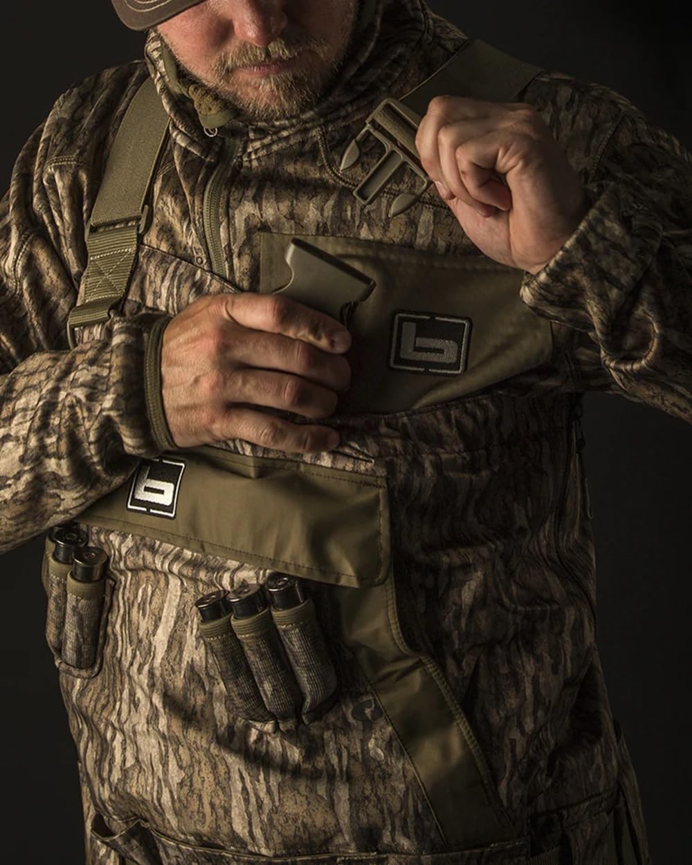 Banded Men's RedZone 3.0 Breathable Insulated Wader (8, Regular, Mossy Oak Bottomland)