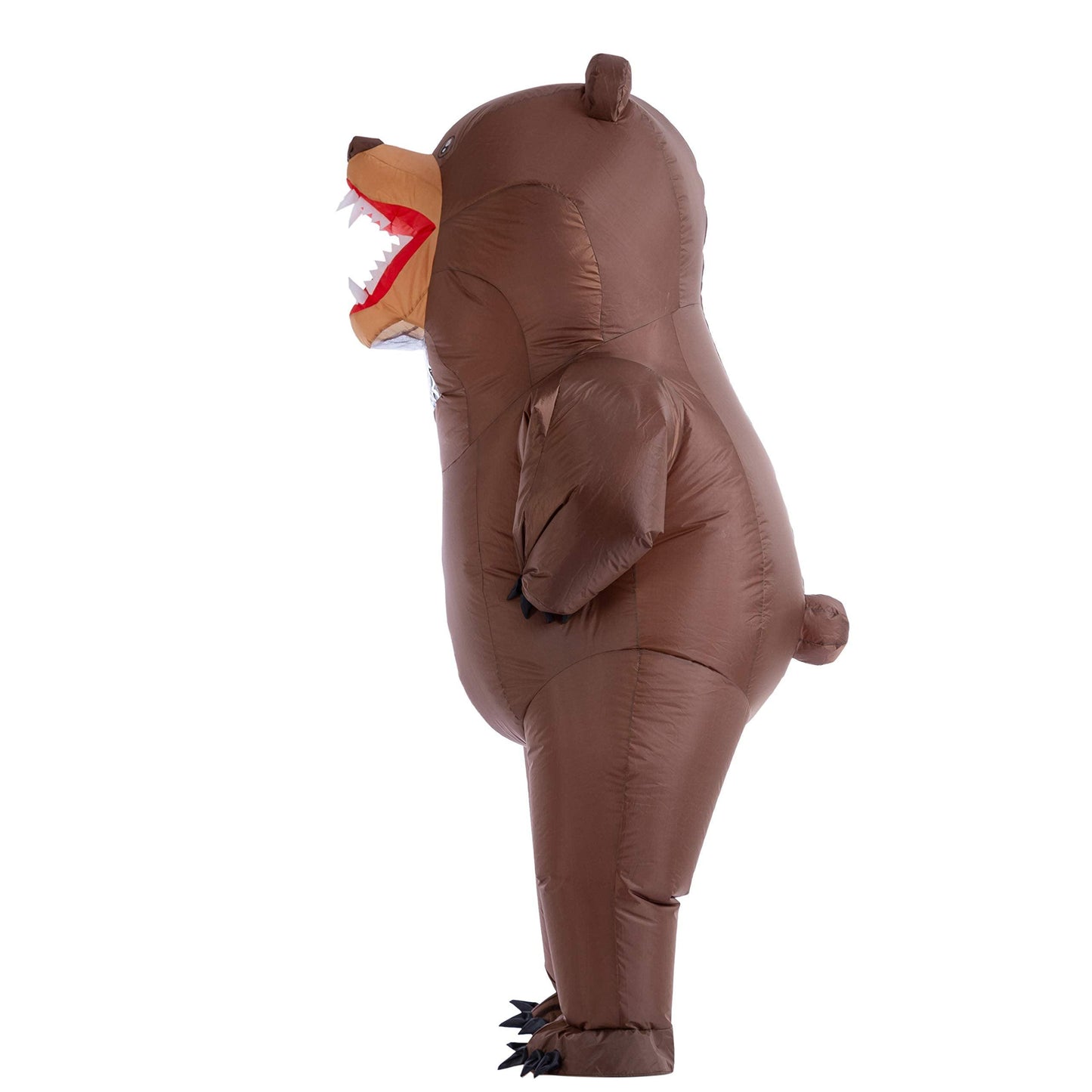 Spooktacular Creations Inflatable Costume, Full Body Bear Air Blow-up Deluxe Halloween Costume, Brown Inflatable Suit for Halloween Animal Themed Parties - One Size - Law of Apparel