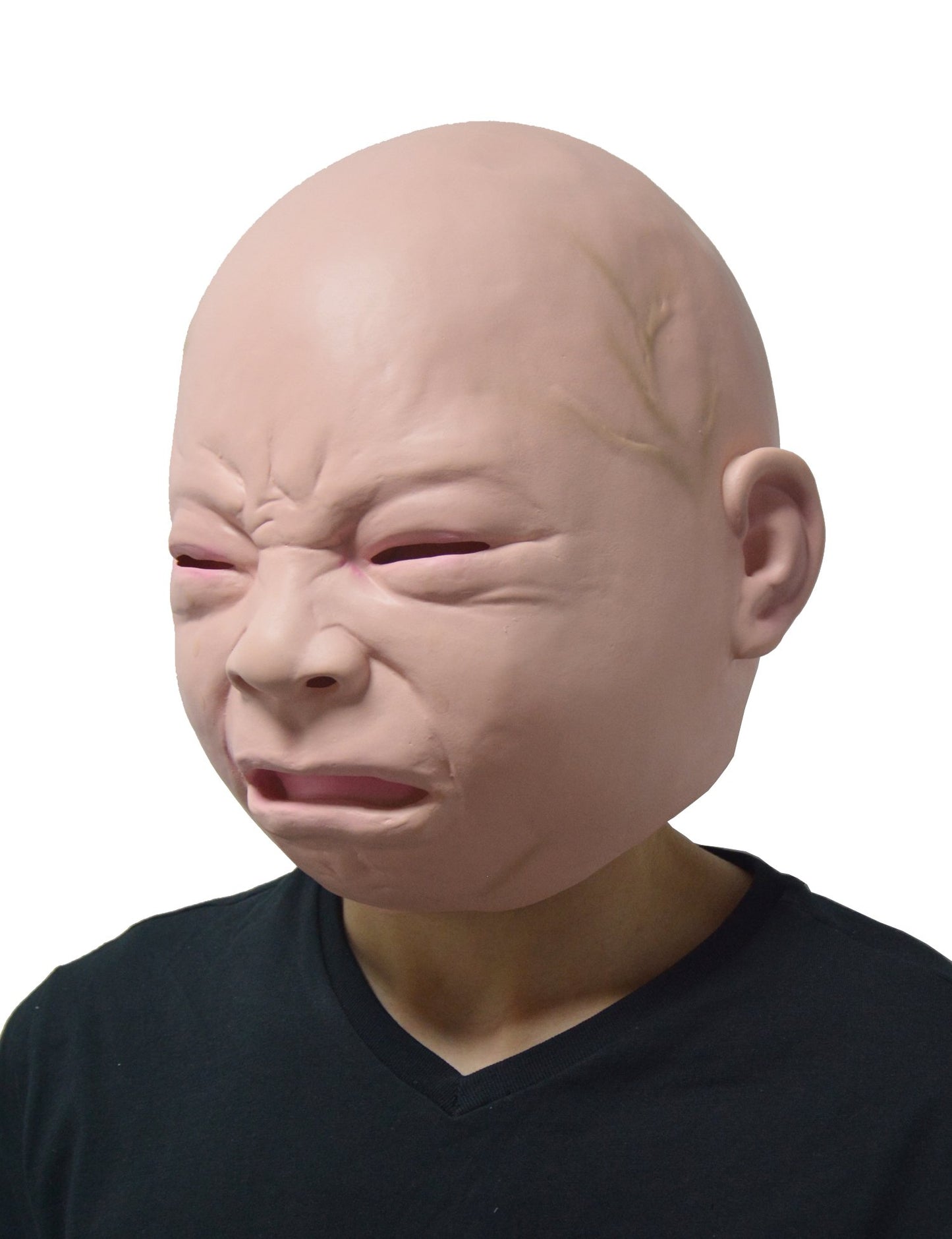 LarpGears Halloween Costume Party Baby Mask Full Head for Adults Latex Cry Baby Mask - Law of Apparel