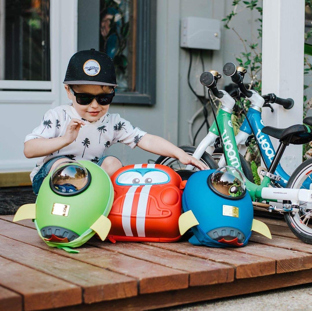 KIDDIETOTES Rocket Backpack for Toddlers, and Children - Perfect for Daycare, Preschool, Kindergarten, and Elementary School