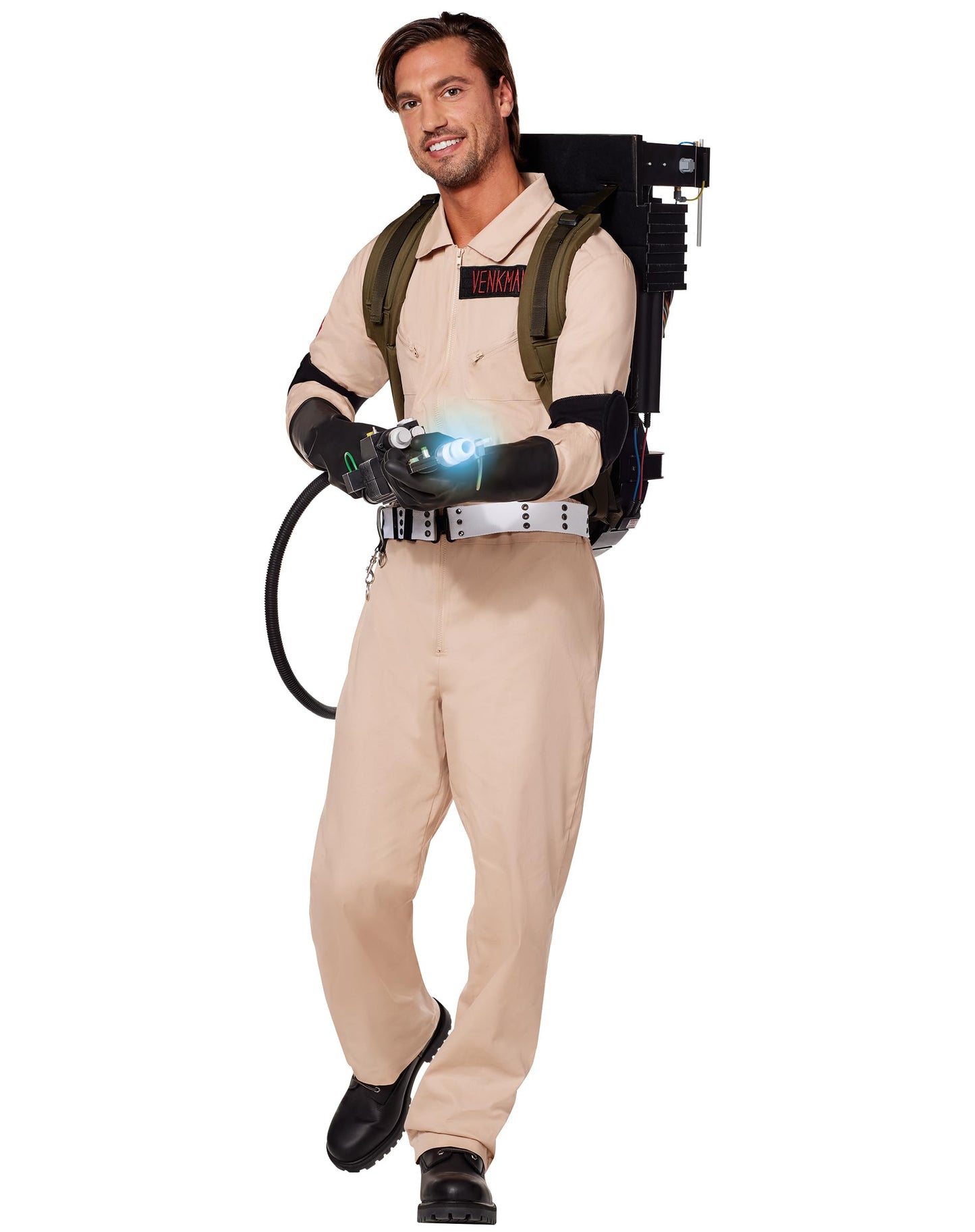Spirit Halloween Ghostbusters Life-Size Replica Proton Pack | Officially Licensed | Lights Up | Sound Features | 3 Modes Multicolored