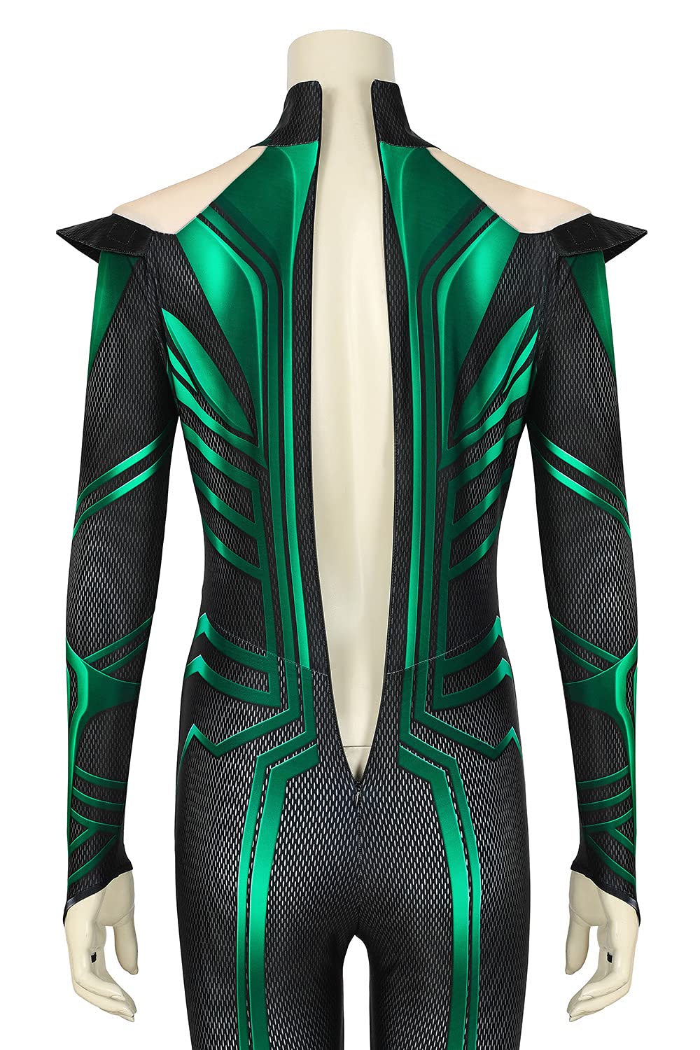 Women's Super Villain Goddess Costume Halloween Cosplay Jumpsuit Bodysuit M