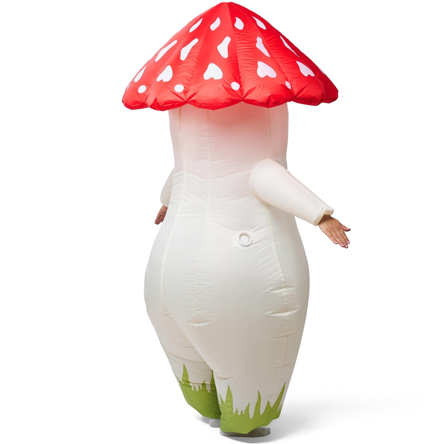 Spooktacular Creations Adult Inflatable Costume Full Body Mushroom Air Blow-up Deluxe Halloween Costume - Law of Apparel