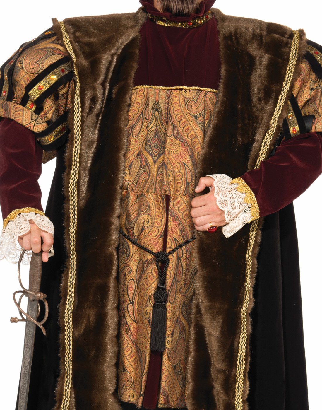 Forum Novelties mens Deluxe Designer Collection King Henry the Viii Adult Sized Costumes, Multi, Medium US