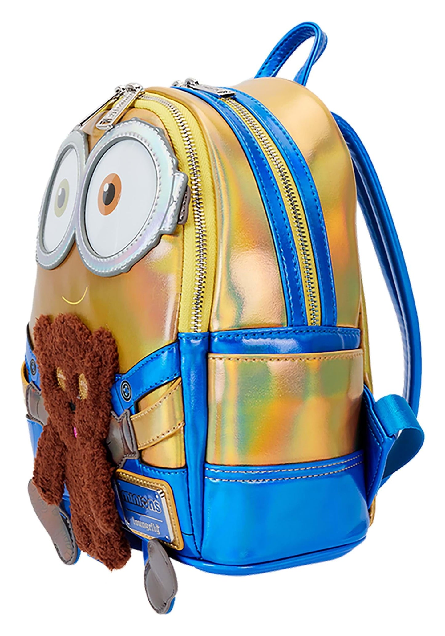 Loungefly Despicable Me Minions Bob Iridescent Mini Backpack | Despicable Me Accessories Standard