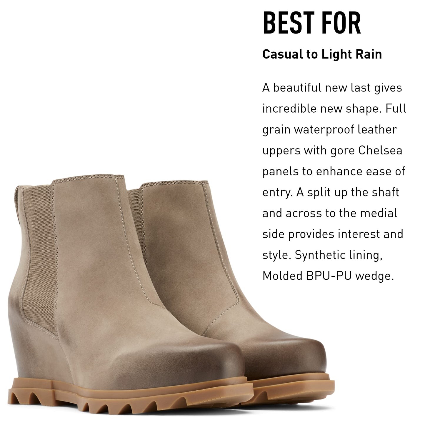 Sorel Women's Joan of Arctic Wedge III Chelsea Boot - Law of Apparel