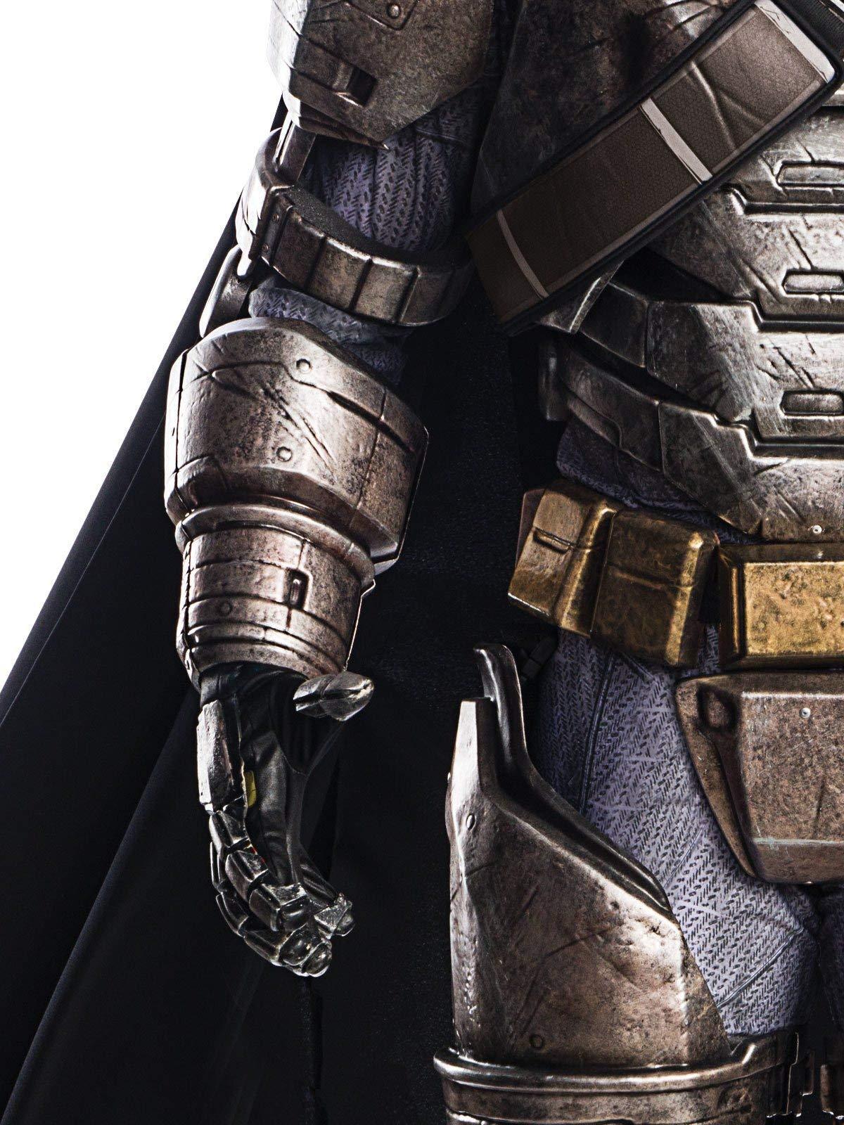 Rubie's unisex adult Batman V Superman: Dawn of Justice Supreme Edition Armored Batman Sized Costume, Multi-colored, Standard US - Law of Apparel