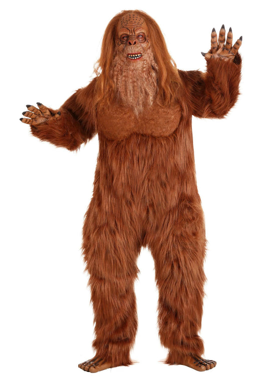 Fun Costumes Jack Links Plus Size Bigfoot Mascot Messin With Sasquatch Halloween Costume, Adult Big and Tall Sizes 6X - Law of Apparel