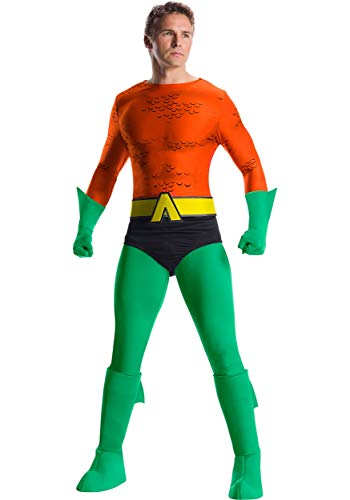 Charades DC Comics Aquaman Adult Costume, As Shown, Medium