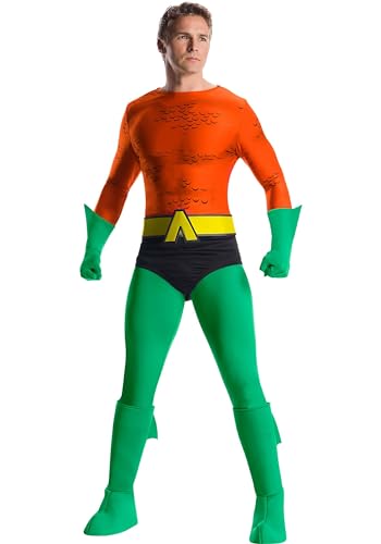 Charades DC Comics Aquaman Adult Costume, As Shown, Medium