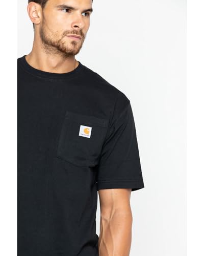 Carhartt Men's Loose Fit Heavyweight Short-Sleeve Pocket T-Shirt - Law of Apparel