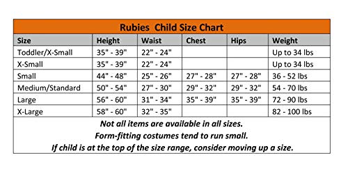 Rubie's Paw Patrol Chase 3D Child Costume, Small