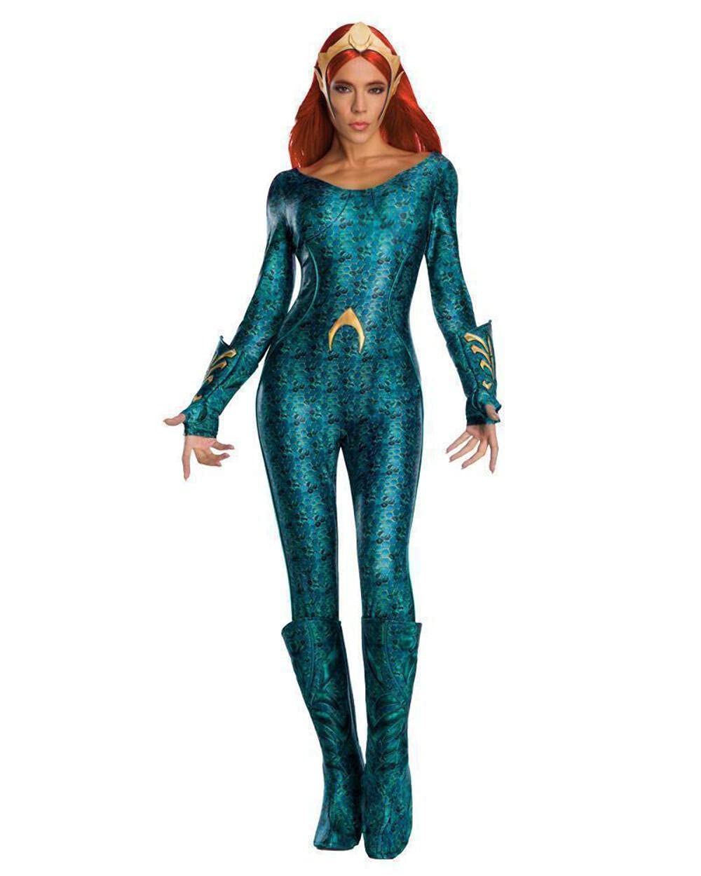 Rubie's womens Aquaman Movie Adult Deluxe Mera Costume Party Supplies, As Shown, Large US