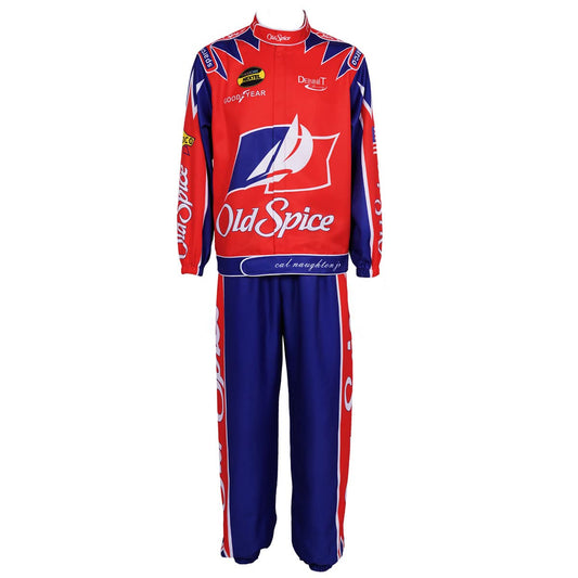 gishkeyay Ricky Bobby Jumpsuit Talladega Nights Adult Costume (Adults-M, Red)