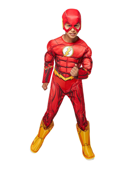 Rubie's Costume DC Superheroes Flash Deluxe Child Costume, Small
