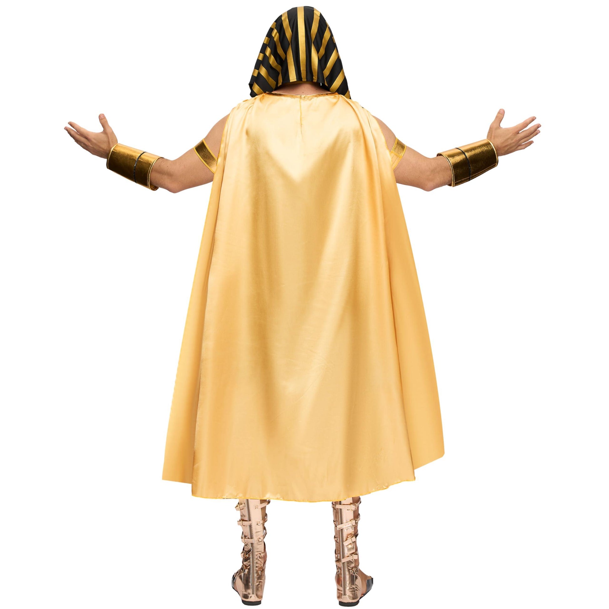 Spooktacular Creations Adult Men King Pharaoh Costume Egyptian King Costume Set for Halloween Costume,Cosplay and Role Play Party-L - Law of Apparel