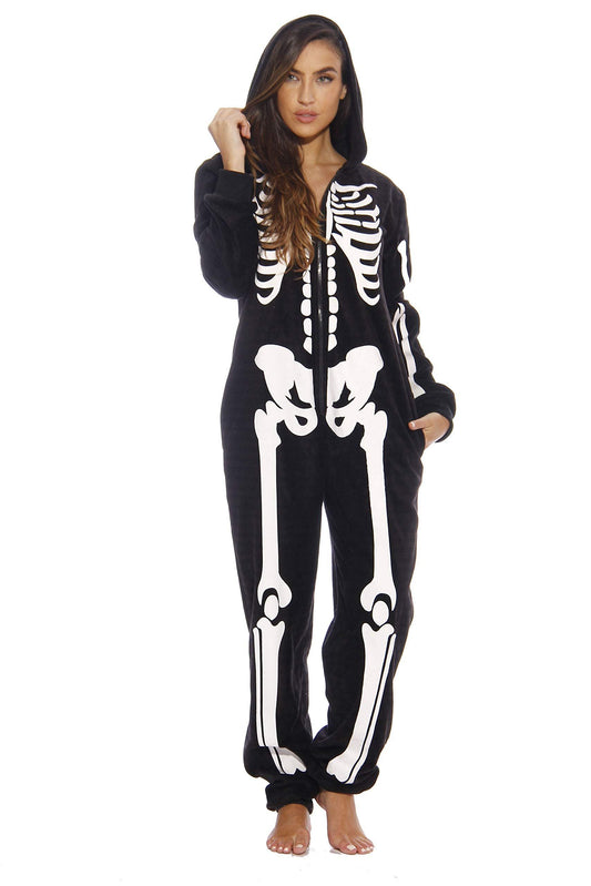 6259-M Just Love Adult Onesie / Onesies / Pajamas,Skeleton - Law of Apparel