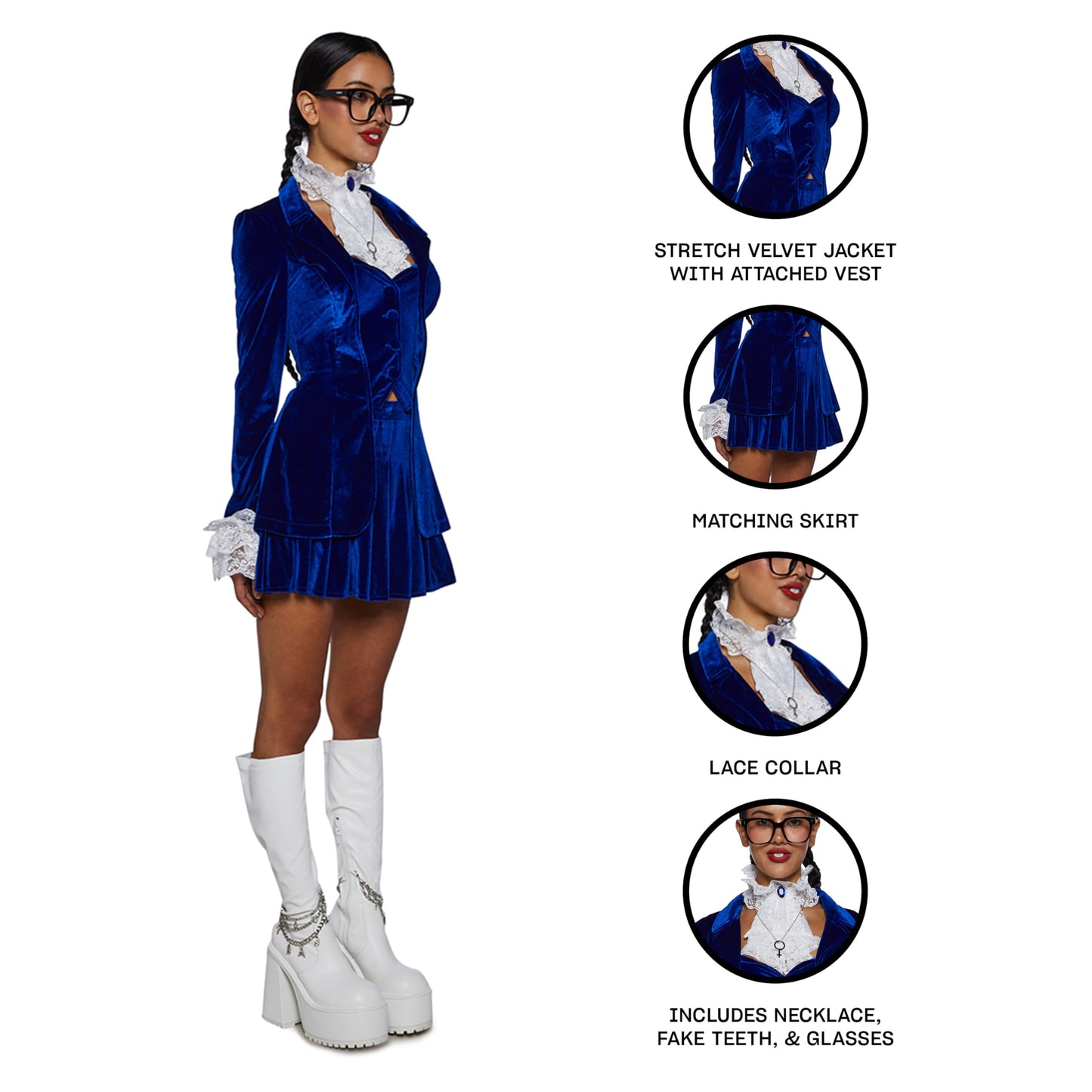 Dolls Kill Groovy Baby Costume Set L