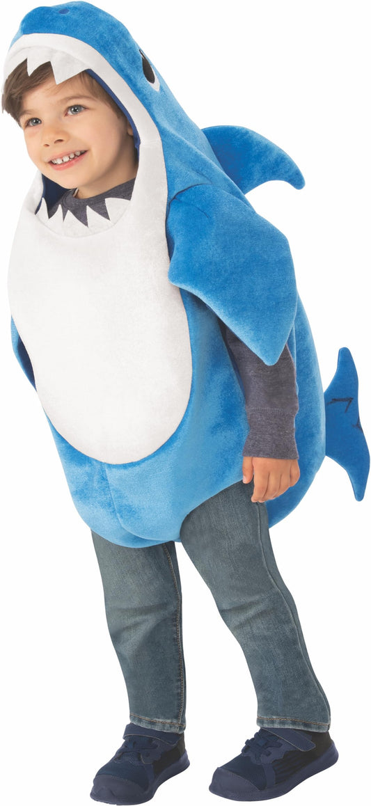 Rubie's unisex child Daddy Shark With Sound Chip Costumes, As Shown, Infant US