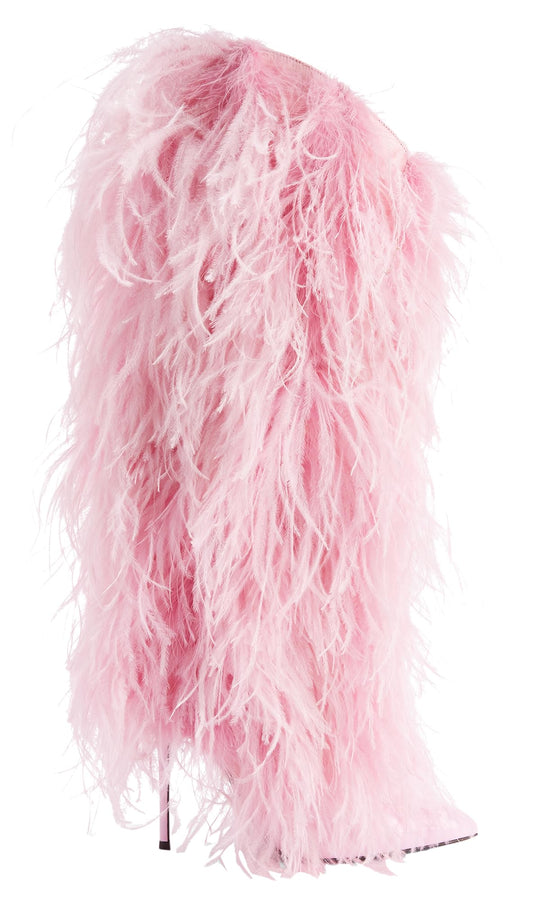 Giuseppe Zanotti, Xylia Satin Boots, 5, Pink