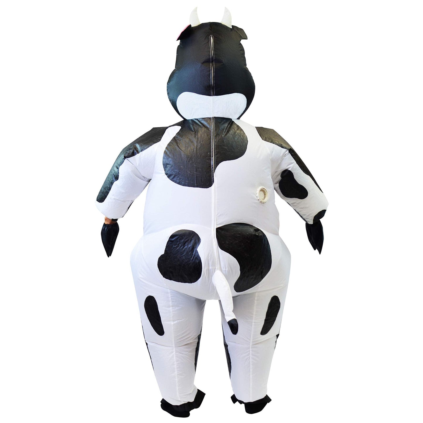 Spooktacular Creations Halloween Inflatable Costume, Full body Cow Costume Air Blow-up Deluxe Costume Set, 3D with Gloves for Halloween Costume Animal Themed Parties - Adult Size (5'3'' to 6'3'') - Law of Apparel