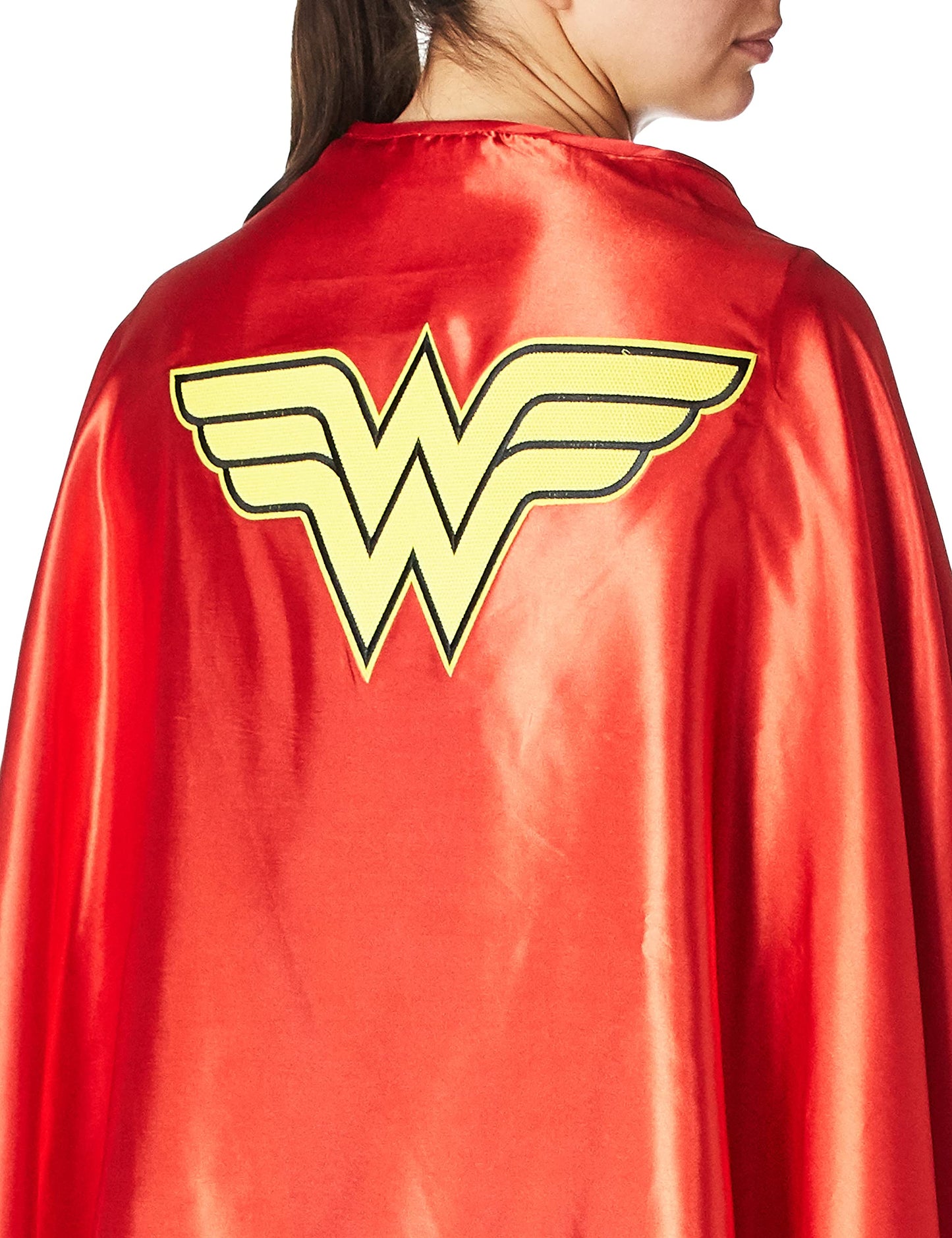 Rubie's womens Dc Comics Deluxe Wonder Woman Cape Costume Accessory, As Shown, One Size US