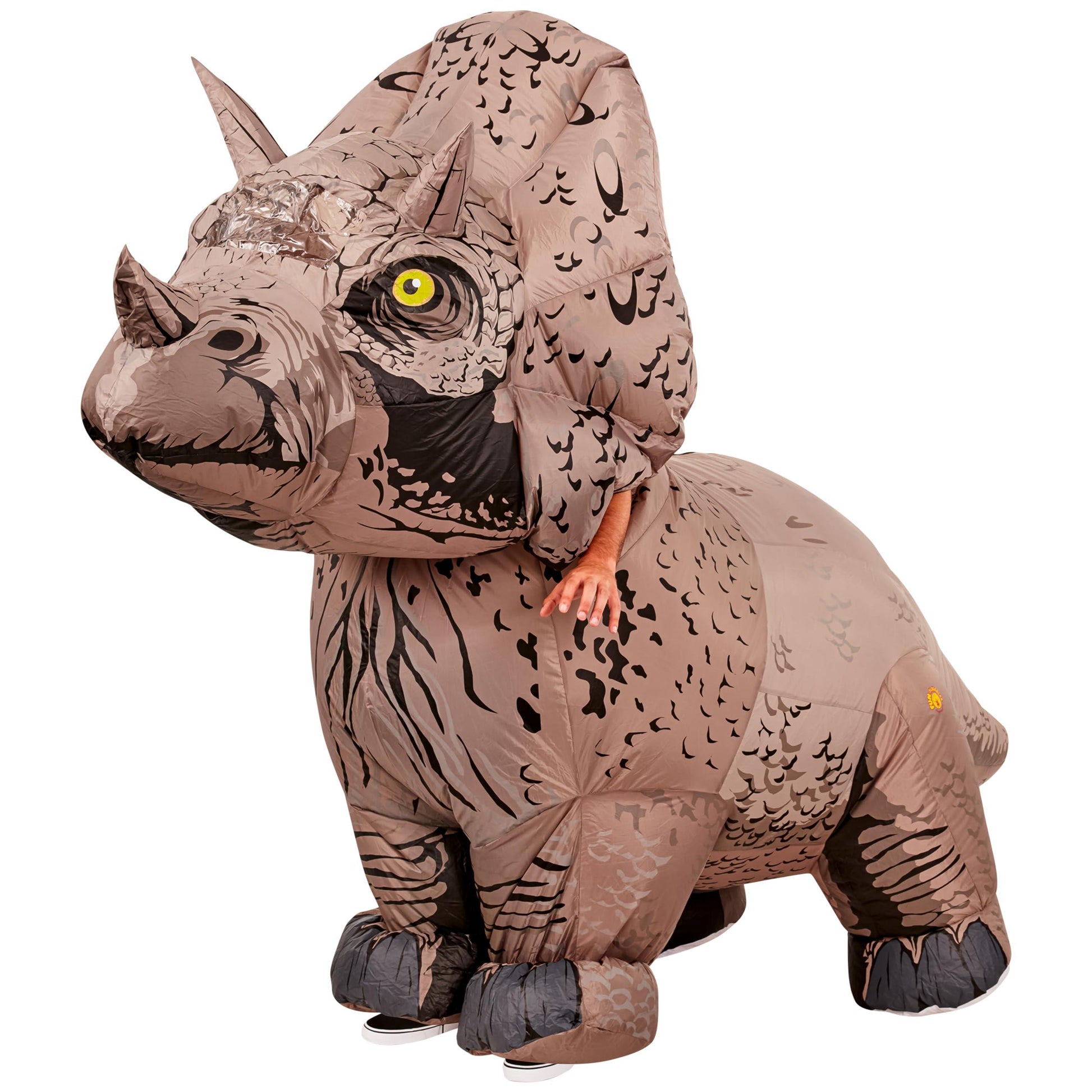 Inflatable Dinosaur Costume, Triceratops, Standard - Law of Apparel