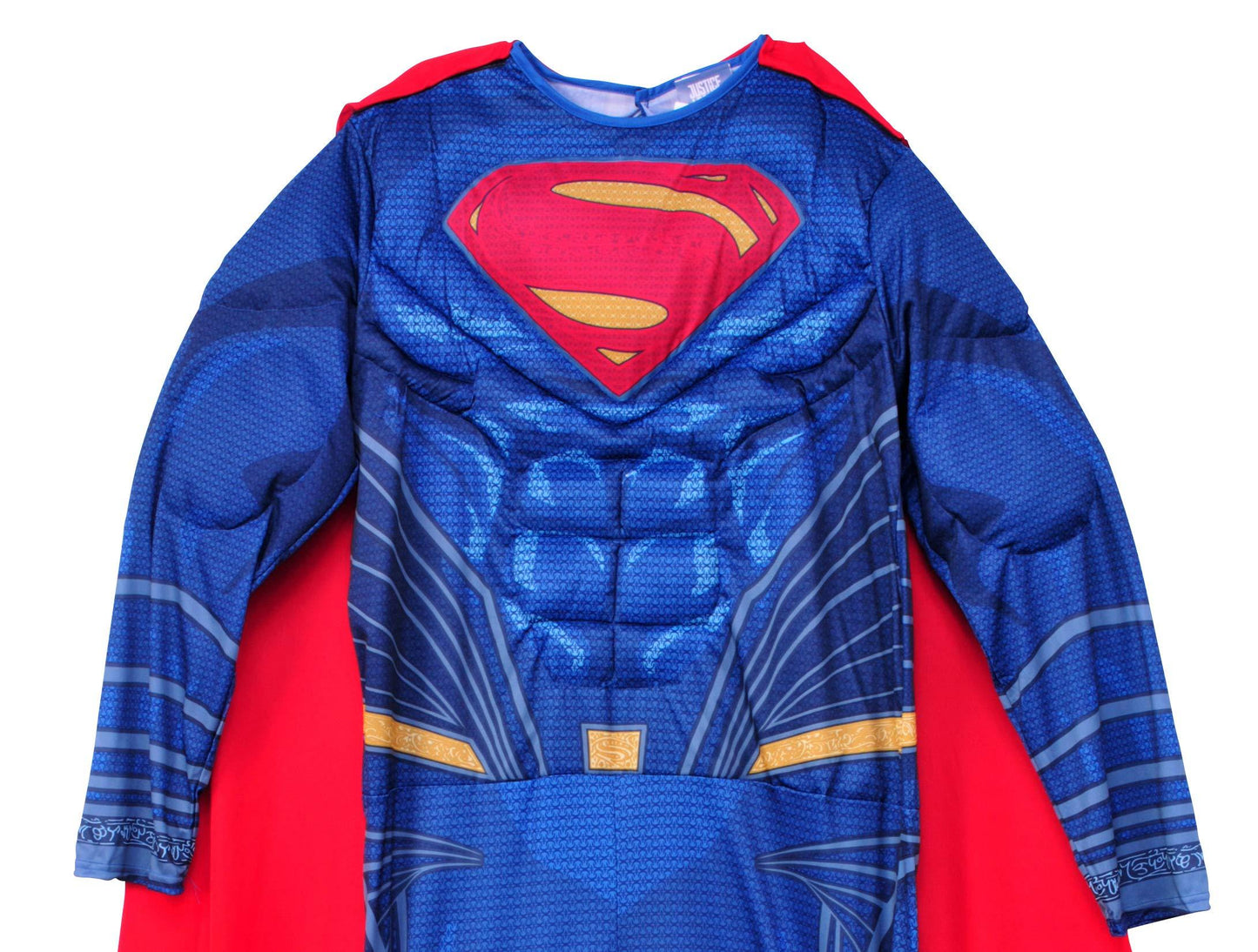 Rubie's Men's Dc Comics Deluxe Superman Adult Sized Costume, As Shown, Standard US - Law of Apparel