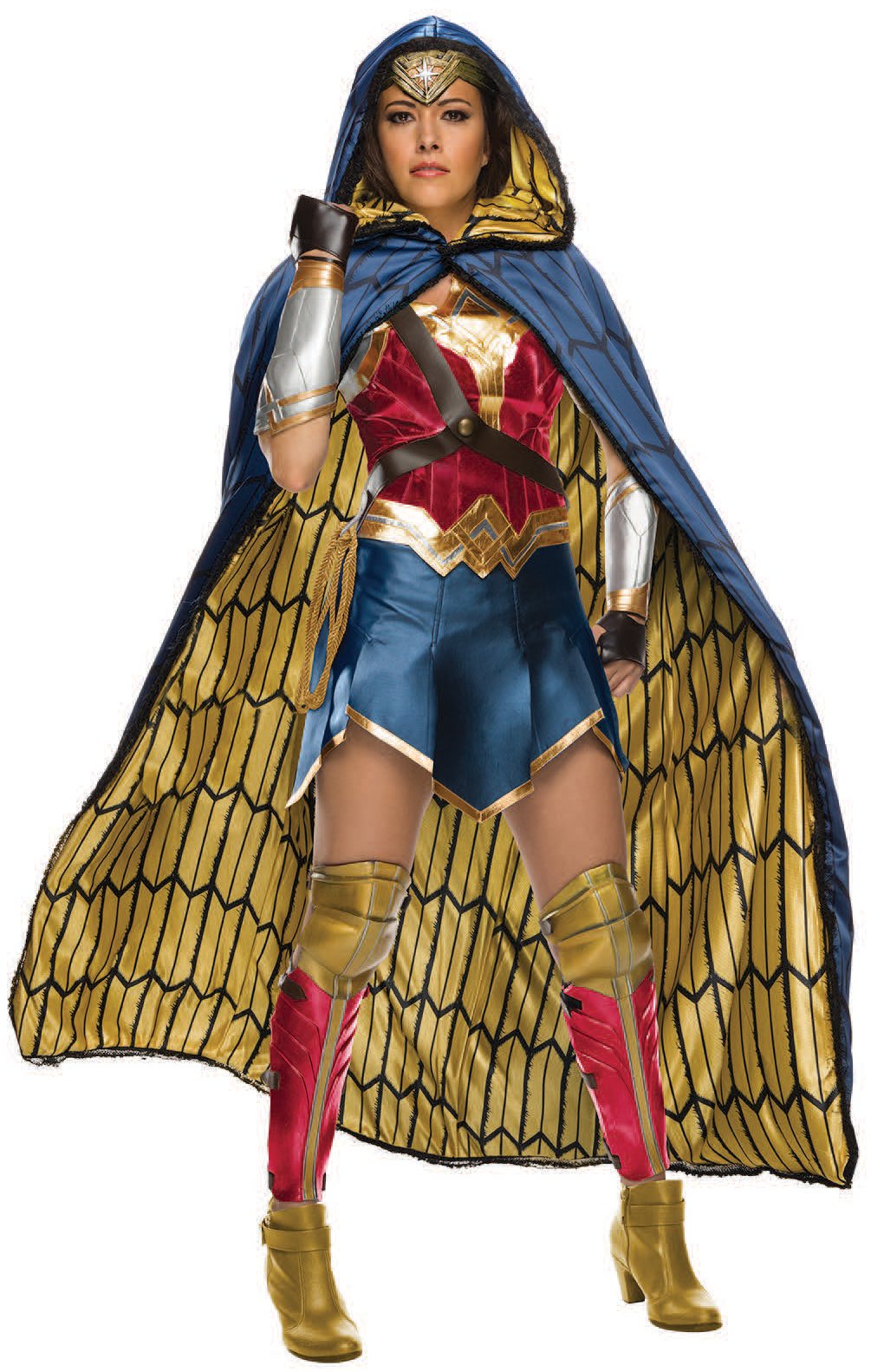 Rubie's womens Wonder Woman Adult Grand Heritage Costume Party Supplies, As Shown, Small US